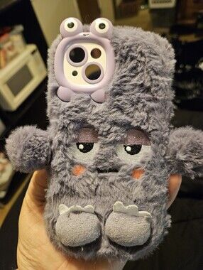 Fuzzy Creature Iphone Plus Phone Case